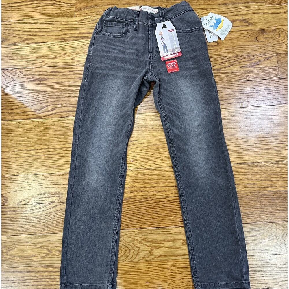 NWT Levis 512 Boys Slim Taper Fit Jeans Sz 10 Reg 25x26‎ Jeans Adjustable Waist